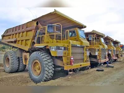 (6) Six 1984/1990 Caterpillar 773B Off-Highway Truck