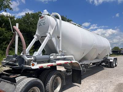 2003 Heil 1240 Cu Ft Aluminum Barrel Dry Bulk / Pneumatic Tank Trailer