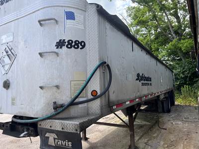 2007 Travis 40ft End Dump Trailer