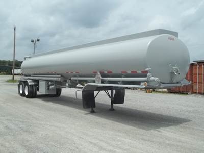 1989 Polar 9200 Gallon Fuel Tanker Trailer non hazardous products, storage