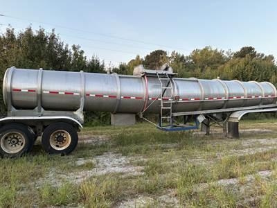 1985 Polar 5000 Gallon Non Code Tank Trailer