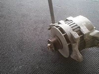 Delco Remy Alternator With An 8-GROOVE Pulley AnD Mounting Bracket For A C12 CAT