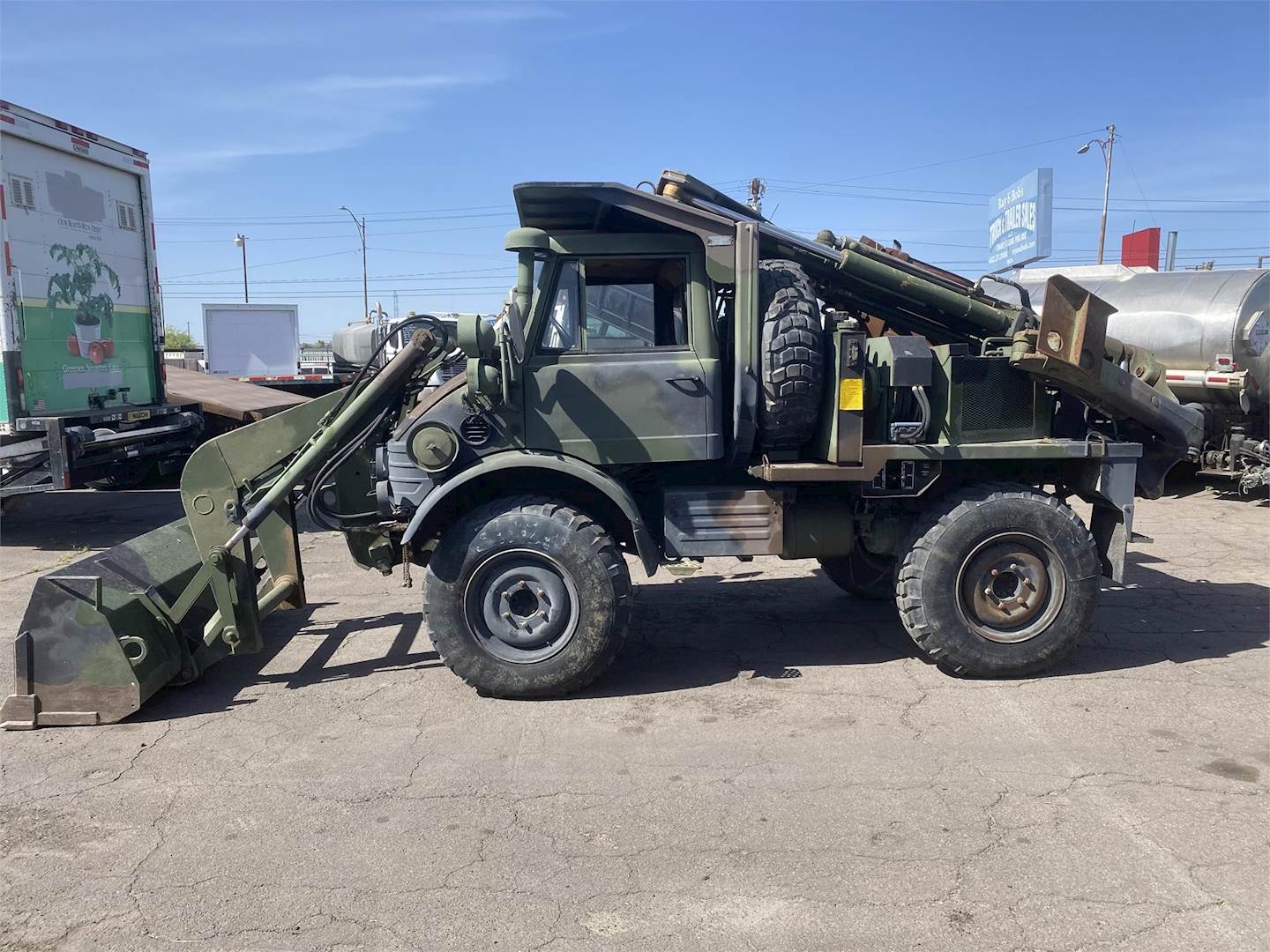 1988 Freightliner UNIMOG LOADER/BACKHOE For Sale, 5,056 Miles Phoenix
