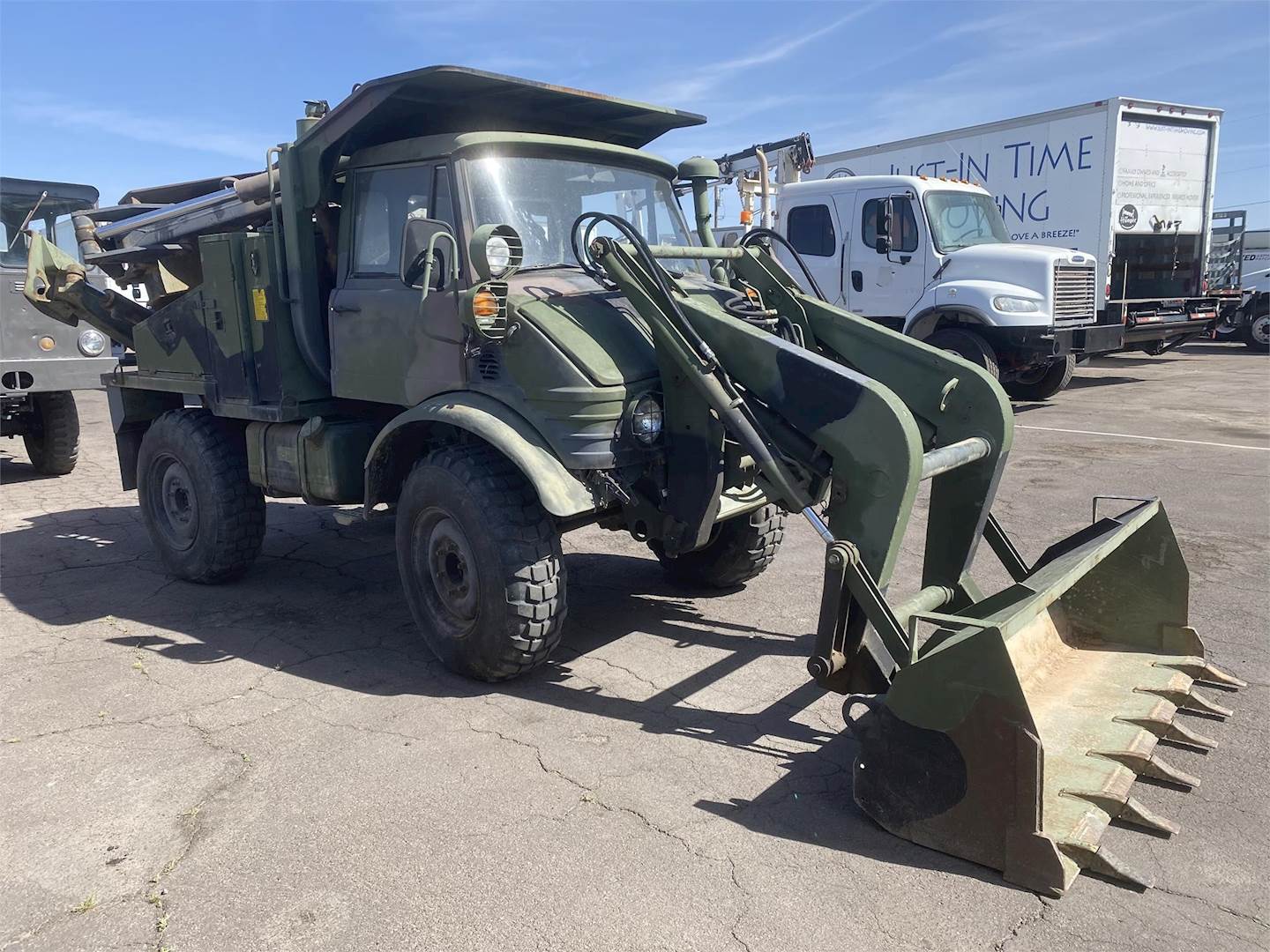 1988 Freightliner UNIMOG LOADER/BACKHOE For Sale, 5,056 Miles Phoenix