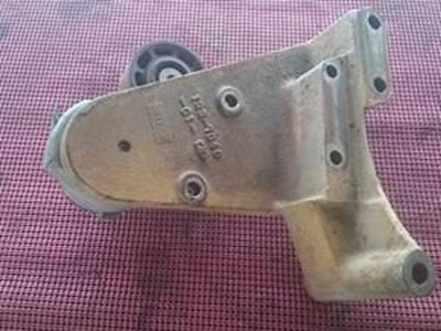 Lower Alternator Bracket With Tensioner Attached For A CAT C12 Engine