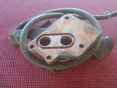 Alternator Bracket With An EGR COOLAnT Connection For A DT466 International