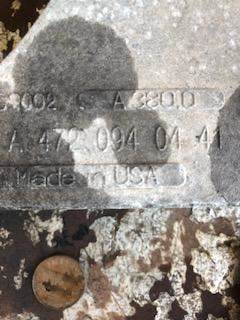 Good Used Support BrAcket For A Detriot DD15 Engine. OEM No: A4720940441