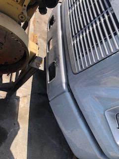 Good Used Steel Bumper Assembly For A 1997 Freightliner FL70