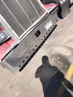 Good Used Chrome Front Bumper Assembly With Holes For Lights From A 1996