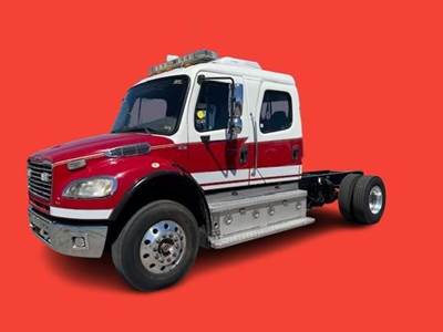 Freightliner M2 106 Single Axle Cab & Chassis Truck - Cummins, 330HP, 6 Speed Allison Rds Automatic
