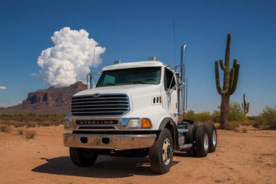 Sterling L9500 Quad Axle Cab & Chassis Truck - Mercedes-Benz, 8Ll Manual