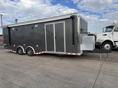 Wells Cargo RACE CAR CREW TRAILER Enclosed Car Carrier Trailer