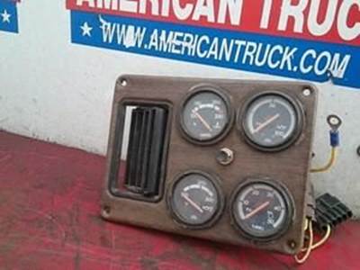 Used 4 Gauge Dash Panel With Air Vent For Freightliner FLD Or Classic