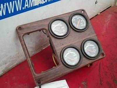 Used 4 Gauge Dash Panel With Air Vent For Freightliner FLD Or Classic