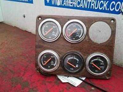 Used Dash Assys Panel With 6 Gauges One Missing Gauge