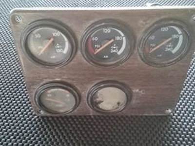 FLD Gauge Assembly. 5 Of 5 GaugeS Present, 3 Air, 1 Volts And 1 Fuel. 3 On Top 2