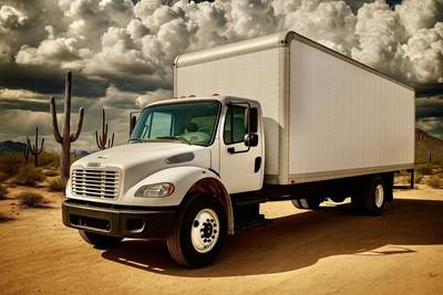 Freightliner M2 100 24 ft Box Truck - Automatic, Roll up Door
