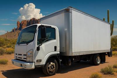 Isuzu NRR Box Truck - 4 Speed Automatic