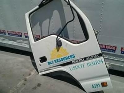 Used Door For 2007 Isuzu NPR Missing Door Handle And Side View Mirrors
