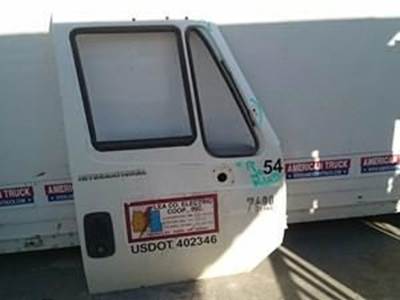 Used Passenger Side Door For International 7400 Missing Glass