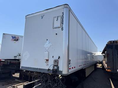 Vanguard VXP 53 ft Dry Van Trailer - Swing Door, Air Ride, Sliding Axle