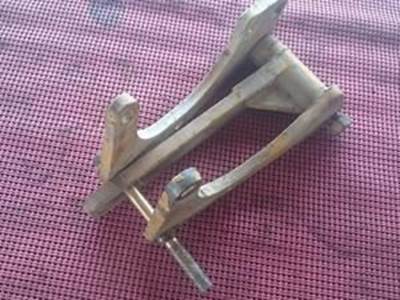 Oil Cooler Brackets For A CAT C12 Engine