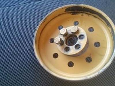 CAT C13 Crank Shaft Pulley. 6 Hole Mounting Config. With 8 Grooves In Pulley