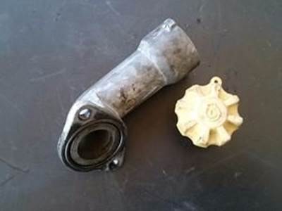 Elbow Oil Pipe With Plastic Cap And Rubber Grommet