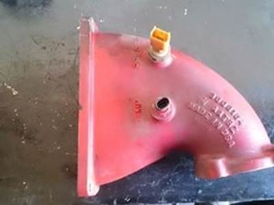 Good Clean And Inspected Cummins ISX Intake Air Pipe With Intake Air Temp Sensor