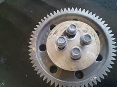 Used, Cleaned And Inspected Idler Gear For A Cummins ISX Engine, With Center