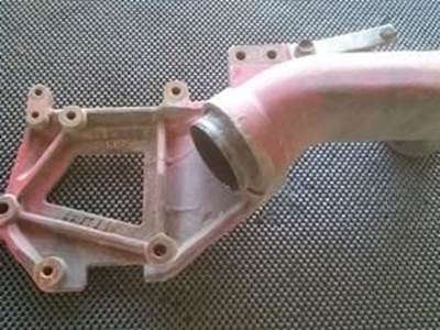 Cummins ISX Coolant Intake Pipe With Alternator/Air Conditioning Compressor