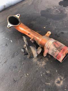 Good Used DPF Air IntAke Connection MAnifold Pipe For A Cummins ISX Engine. OEM