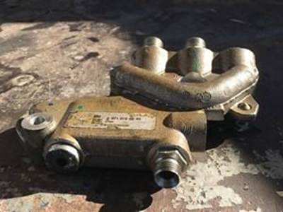 Used High Pressure Fuel Flange For Detroit DD13