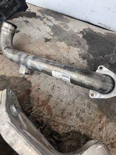 Good Used EGR Tube For A Detriot DD15 Engine. OEM No Not AvAilAble