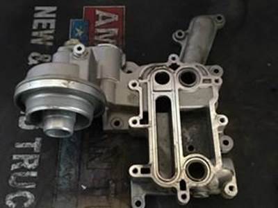 Used Oil Filter Base And Oil Cooler Housing For A International MAXXForCE 10