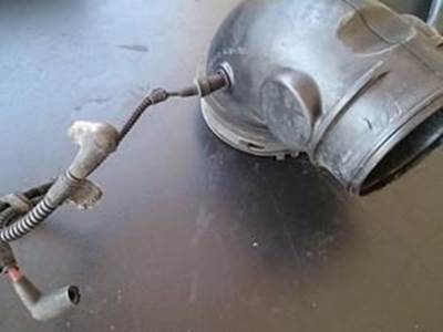 Intake Or Breather Hose With Connections Off Of An International Maxxforce 13