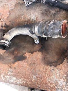 Good Used Air Compressor Outlet Pipe For A MAxxForce 13 Engine. OEM No: