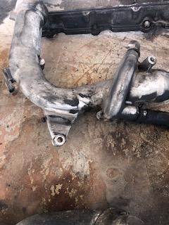 Good Used CoolAnt Tube And Pipe For A MAxxForce 13 Engine. OEM No: 3005313c3
