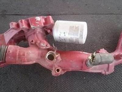 Water/Engine Coolant Manifold From A Mack MP8 Engine