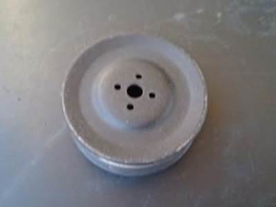 Misc. Black Engine Pulley, Small, No Numbers Or Other Indications