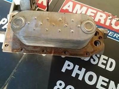 Used Oil Cooler With Housing Attached