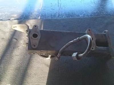 Cummins N14 Celect Oil Filter Housing With Oil Cooler. Cleaned And Inspected For