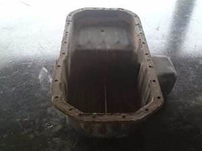 3 Section Oil Pan For A Small Diesel Engine. Drain Plug Is Located At The Center
