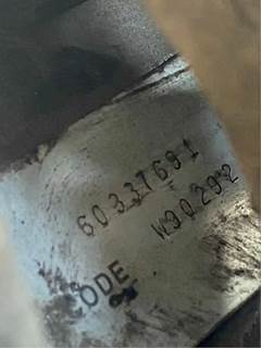 Cummins ISL9 ( CM2150 ) Engine Out Of A 2007 AutocAr Xpeditor Refuse Truck With