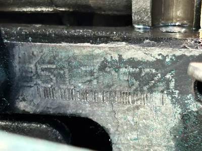 Core / Parts Engine -  Cummins Ism, CM875, 330HP, Cpl: 8556, Egr, Incomplete,