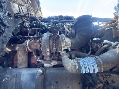 Extensive Fire Damage, Cummins Isx, CM2250, Esn: 79520878 Brake: Yes