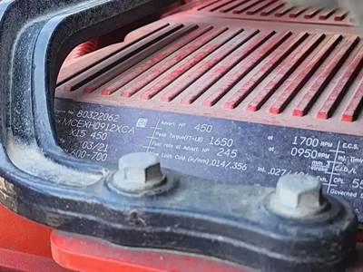 Used, Low Mileage!  Cummins X15, CM2450, 450HP, Cpl: 5535, Egr, Dpf, Def, Dash