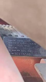 Used, Cummins X15, CM2350, 450HP, CPL:4342, Egr, Dpf, Def, ECM Miles:614,336,
