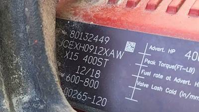 Used Cummins X15 400 hp Engine **CM2350** **Pending Inspection**