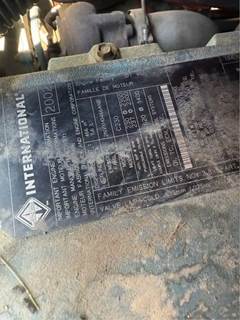 Used, International DT466E, 7.6L, 230HP, Non Egr, Miles:165,057 Brake: No